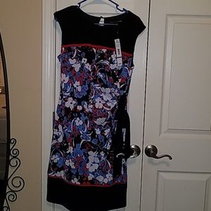 Faux Wrap Dress
